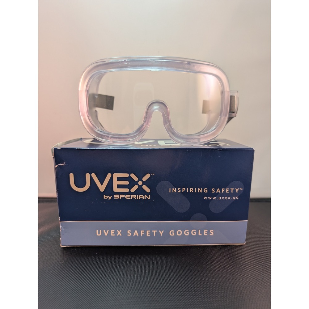 Uvex by Sperian Classic 9305 CCA Safety Goggles Clear Lens Z87+ S364 New